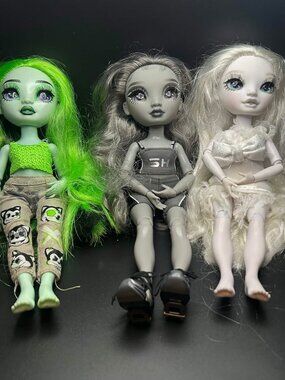 Shadow High Doll Lot 3 Nicole Steel Natasha Zima Harley Limestone MGA Rainbow